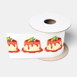 Creamy Panna Cotta Satinband