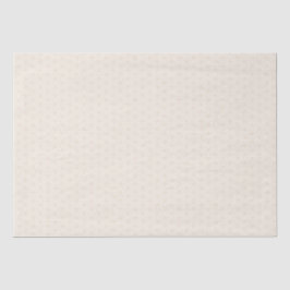 Creamy Peach Hexagon Musterteppichpapier Seidenpapier