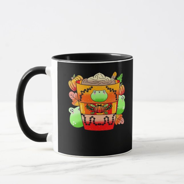 Creamy Pumpkin Spice Latte Season Tasse (Links)