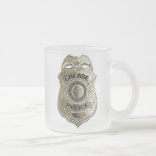 Crease Police (Hockey Goalie) Mattierter Glass-Kaf Mattglastasse
