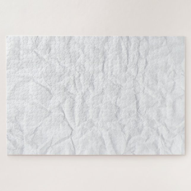 Creased white paper hard prank joke (Horizontal)