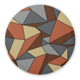 "Creasen", braun & grau Keramikknauf