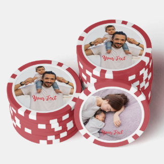 Create Custom Photo Home Tournament Game Night Pokerchips