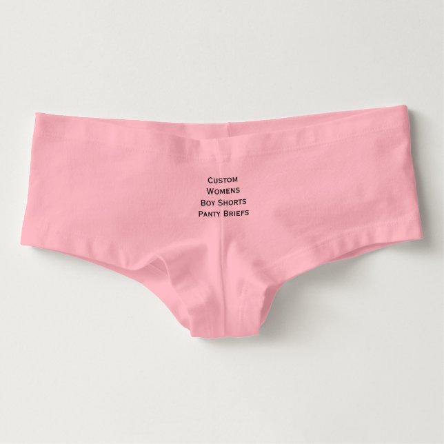 Create Custom Womens Cute Boy Shorts Panty Briefs Hotpants (Vorderseite)