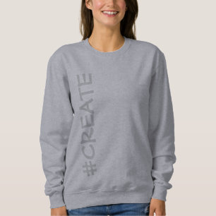 #CREATE (Rotated) Sweatshirt féminine