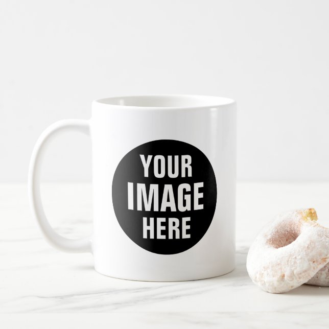 Create Your Own 11oz Two Tone Coffee Mug (Avec donut)