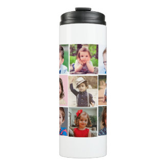 Create Your Own 15 Photo Collage Thermosbecher
