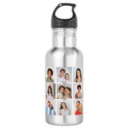 Create Your Own 21 Photo Collage  Edelstahlflasche