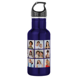 Create Your Own 21 Photo Collage  Edelstahlflasche