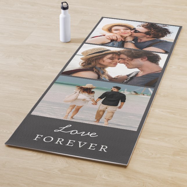 Create Your Own 3 Photo Collage Yoga Mat Yogamatte (Beispiel)