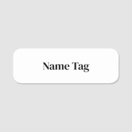 Create Your Own 3" X 1" Namensschild