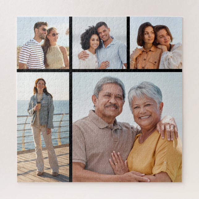 Create Your Own 5 Photo Collage (Vertikal)