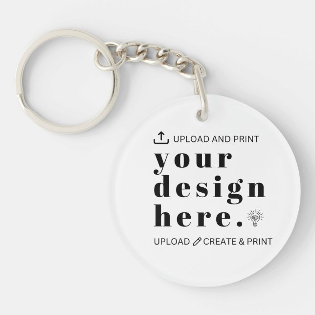 Create Your Own Accessory Schlüsselanhänger (Vorderseite)