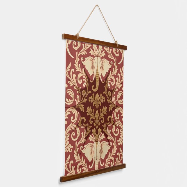 Create Your Own Ancestral Strength & Regal Majesty Wandteppich Mit Holzrahmen (Gewinkelt)