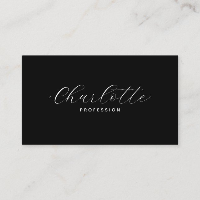 Create your own Business Card | QR code Visitenkarte (Vorderseite)