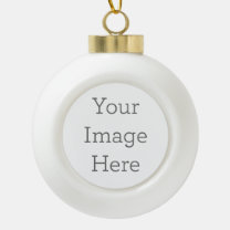 Create Your Own Ceramic Ball Tree Ornament