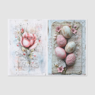 Create Your Own Custom 2 Photo Portrait Decoupage Seidenpapier