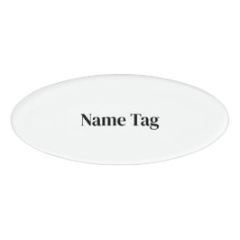 Create Your Own Custom 3" x 1.125" Namenschild