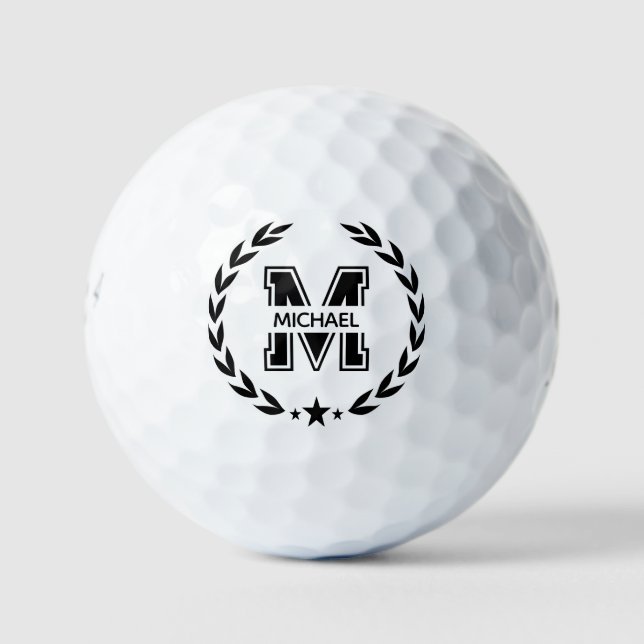 Create Your Own Custom Branded Monogram Golfball (Vorderseite)