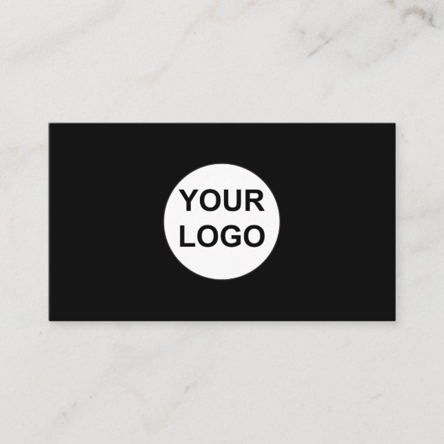 Create Your Own Custom Corporate Logo  Visitenkarte (Vorderseite)