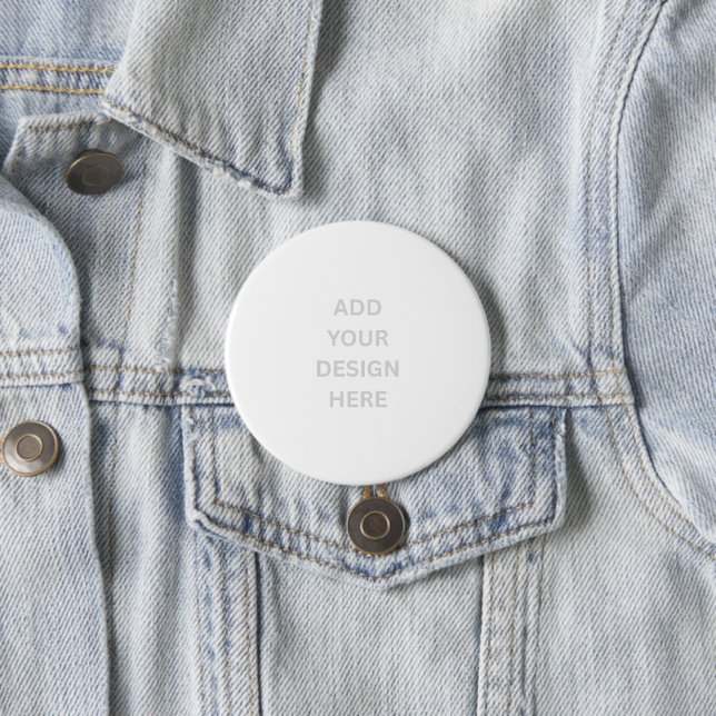 Create Your Own Custom Design Large 3 Inch Round Button (Beispiel)