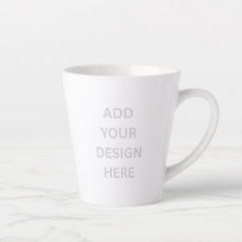 Create Your Own Custom Design Small 12oz Latte Mug Milchtasse