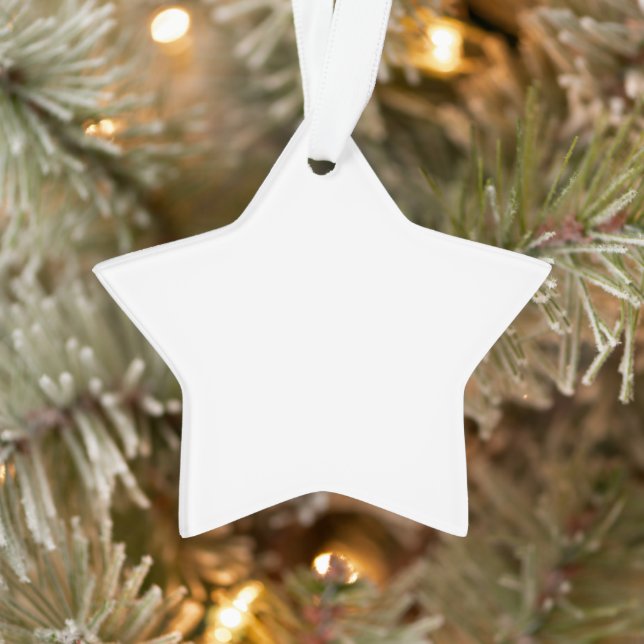  Create Your Own Custom Editable Photo Template Ornament (Baum)