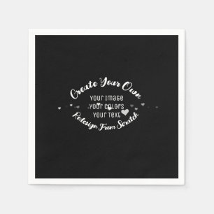 Create Your Own Custom Image Serviette