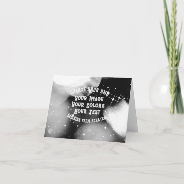 Create Your Own Custom Karte (Vorderseite)