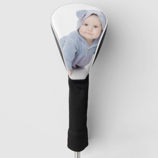 Create Your Own Custom Kids Children Photo Modern Golf Headcover (Vorderseite)