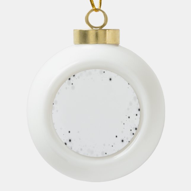 Create Your Own Custom Personalized Keramik Kugel-Ornament (Vorderseite)