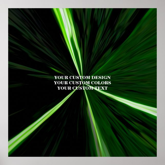 Create Your Own Custom Personalized Poster (Vorne)