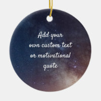 Create Your Own Custom Quote - Night Sky