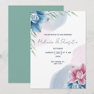Create Your Own Custom Watercolor with Wedding Einladung
