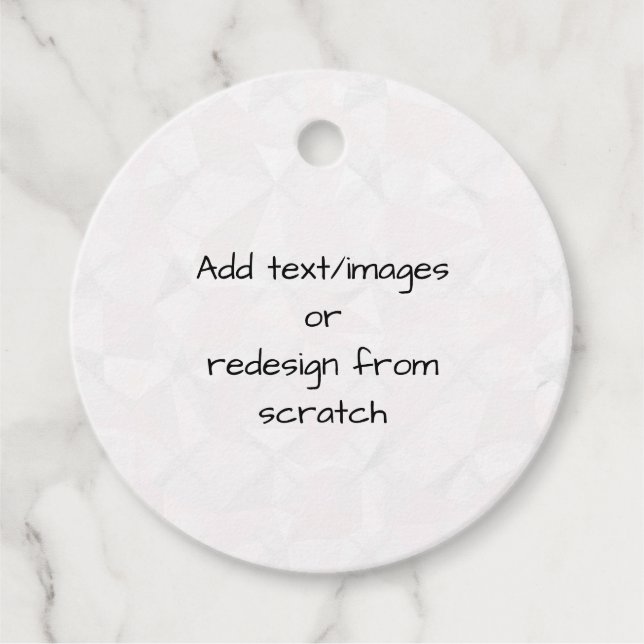 Create Your Own Customized Geschenkanhänger (Vorderseite)