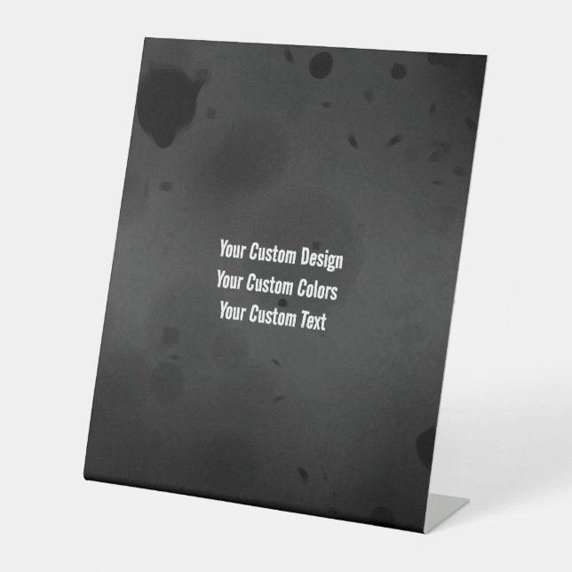 Create Your Own Customized Sockelschild (Vorderseite)