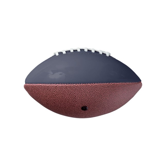 Create Your Own dark gray blue personalized Football (Gedreht 270)
