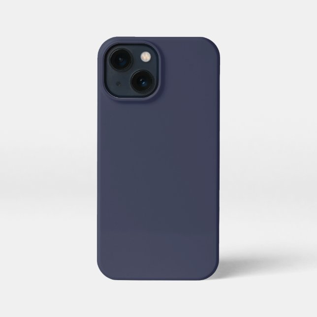  Create Your Own dark gray customizable iPhone 13 Mini Hülle (Rückseite)