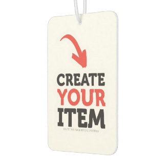 CREATE-YOUR-OWN DIY Custom upload your design Autolufterfrischer