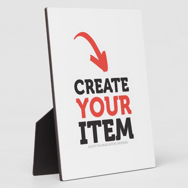 CREATE-YOUR-OWN DIY Custom upload your design Fotoplatte (Seite)