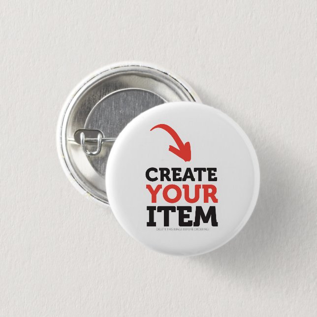 CREATE-YOUR-OWN DIY kundenspezifische Button (Vorne & Hinten)