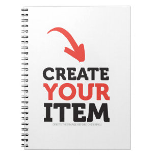 CREATE-YOUR-OWN DIY kundenspezifische Notizblock