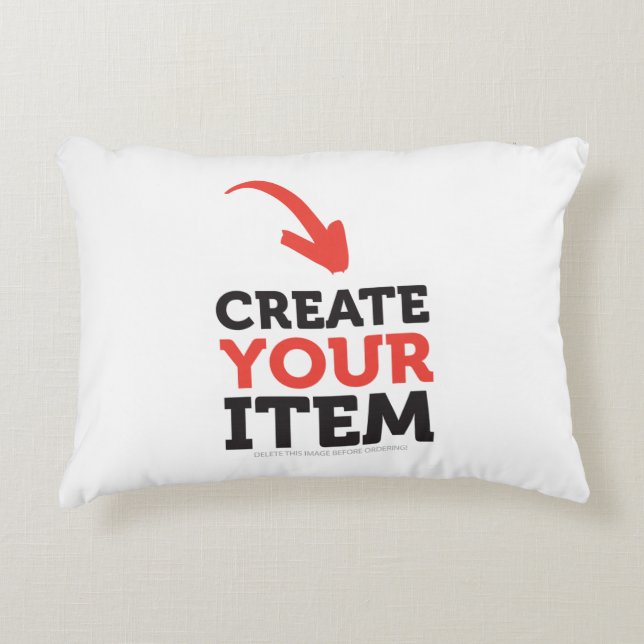 CREATE-YOUR-OWN DIY kundenspezifische Zierkissen (Vorderseite)