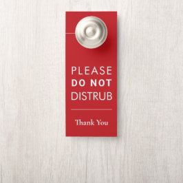 Create Your Own Do Not Disturb Wedding Door Hanger Türanhänger
