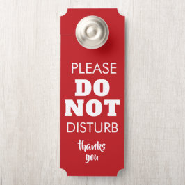 Create Your Own | Do Not Disturb & Wellcome Custom Türanhänger