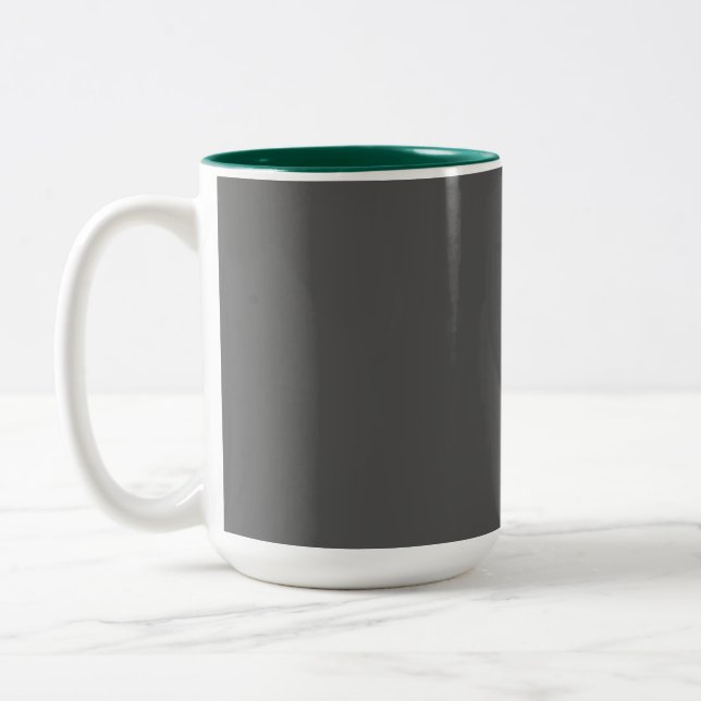 Create Your Own editable Mug Zweifarbige Tasse (Links)
