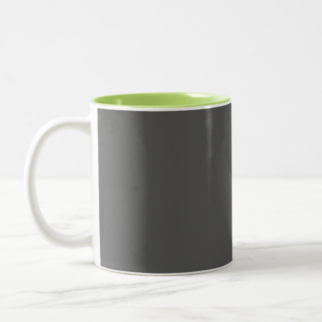 Create Your Own editable Mug Zweifarbige Tasse (Links)