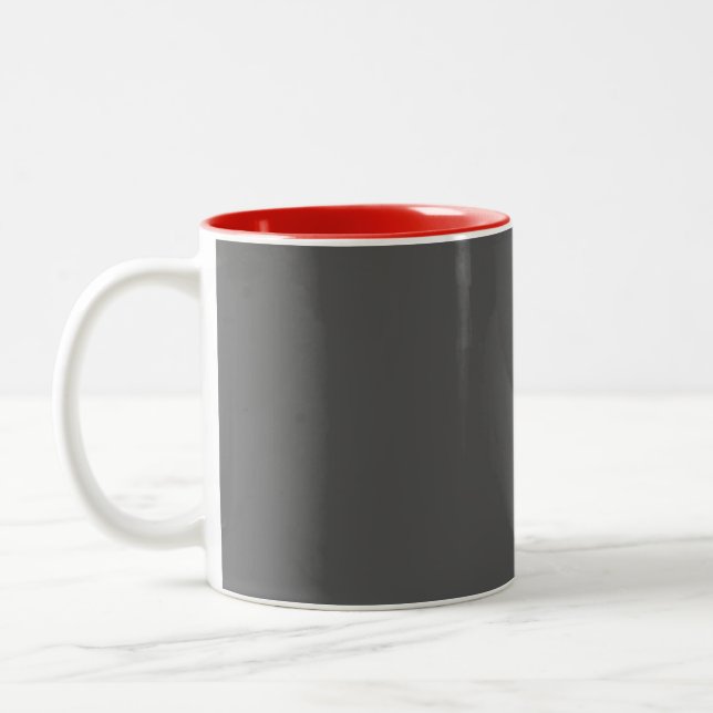 Create Your Own editable Mug Zweifarbige Tasse (Links)