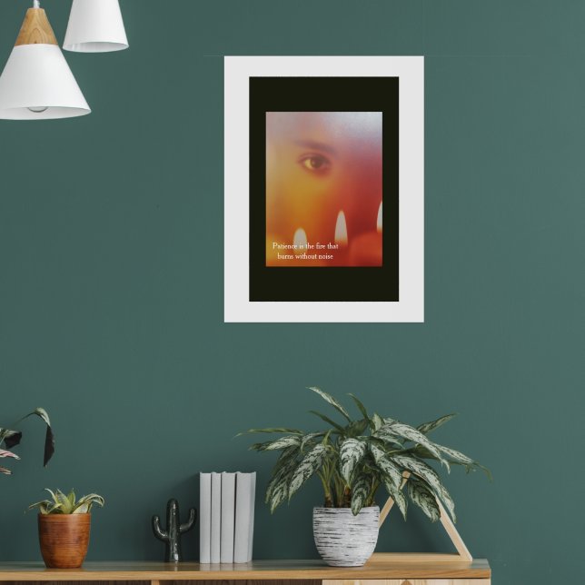  Create your own  inspirational quotes for her, Poster (Wohnzimmer 1)