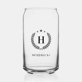 Create Your Own Intel Monogram With Laurel wreaths Dosenglas